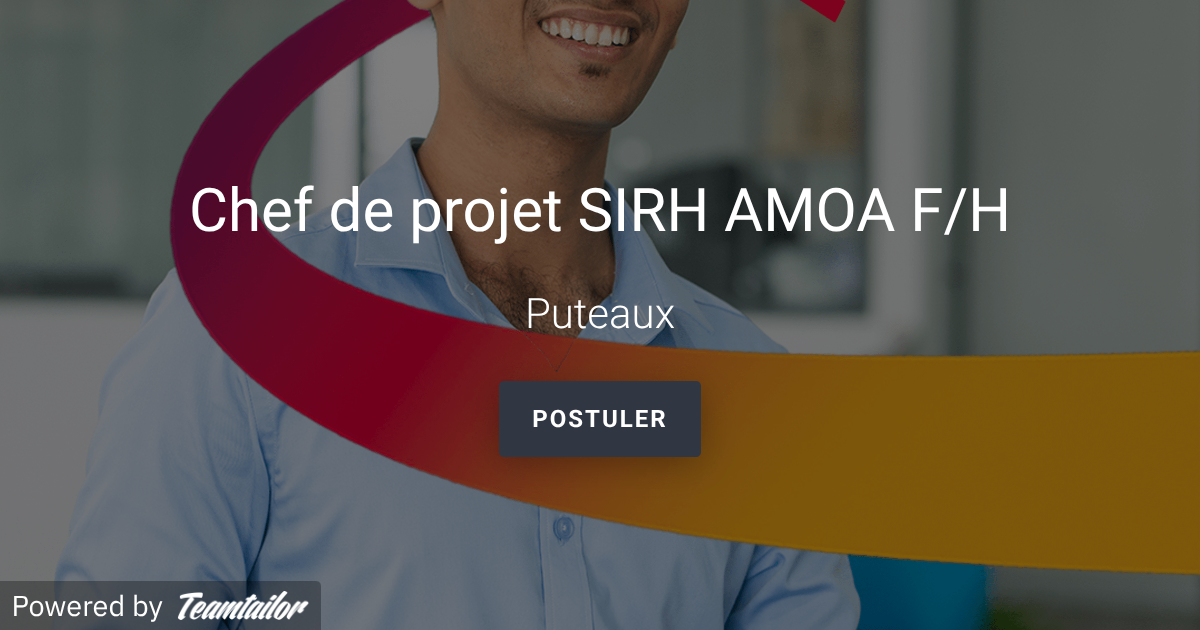 Chef de projet SIRH AMOA F/H SD Worx — free download