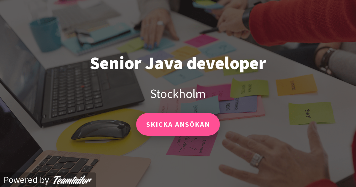 Senior Java developer - B3 Consulting Group