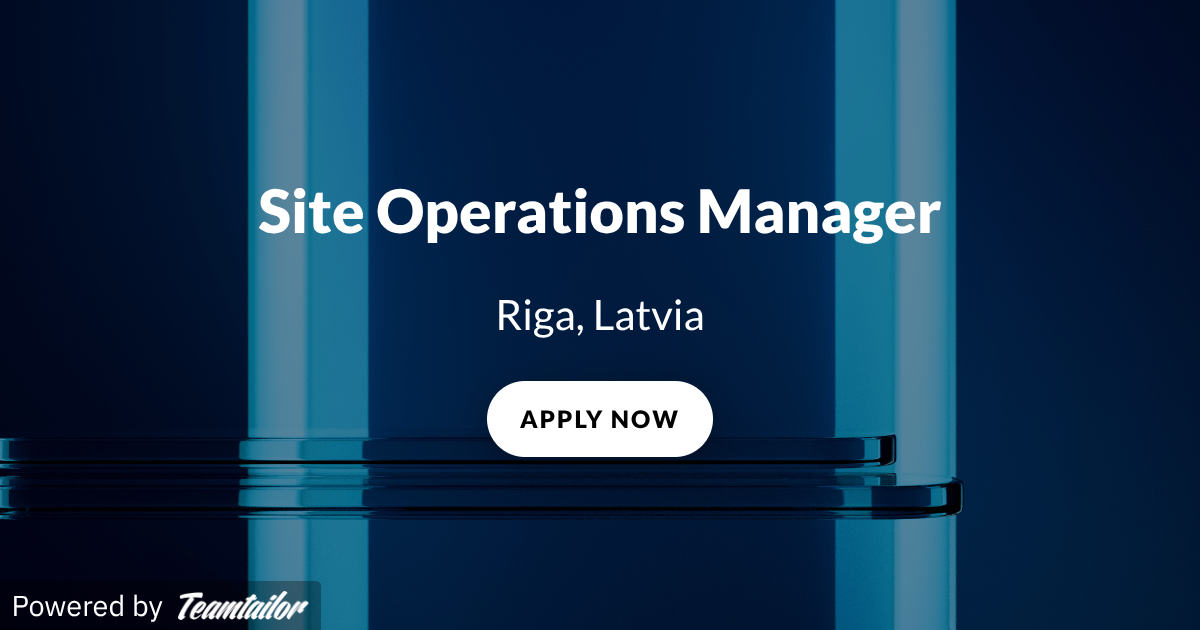 Site Operations Manager - Frankenburg Technologies Group