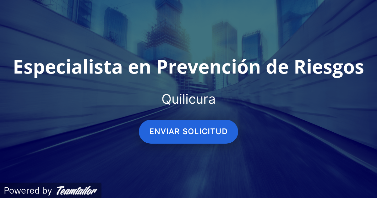 Especialista en Prevención de Riesgos - ATCOM