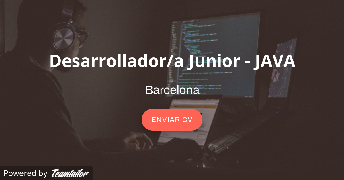 Desarrollador/a Junior - JAVA - Strategic Platform