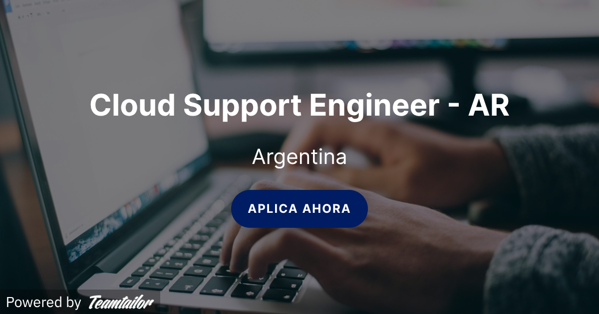Cloud Support Engineer - AR - Whitestack