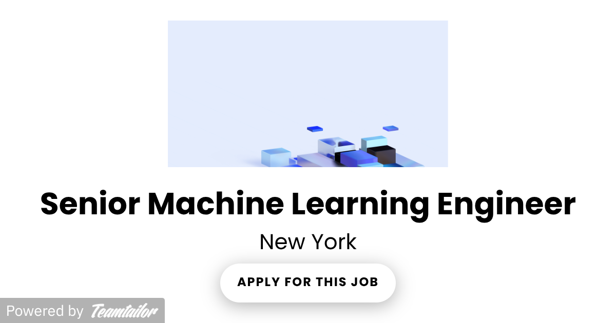 Senior Machine Learning Engineer - adMarketplace