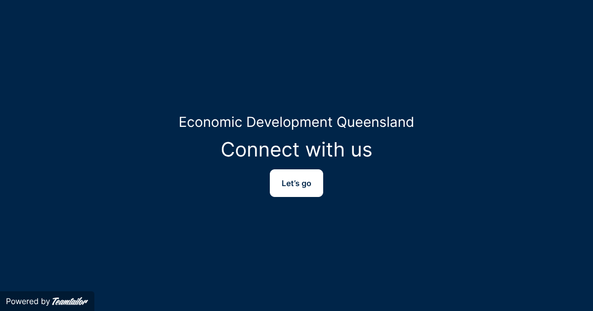 Economic Development Queensland – Connect