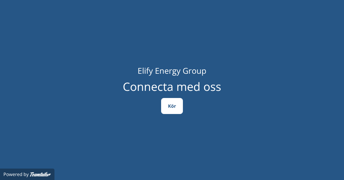 Elify Elify Energy Group – Connect