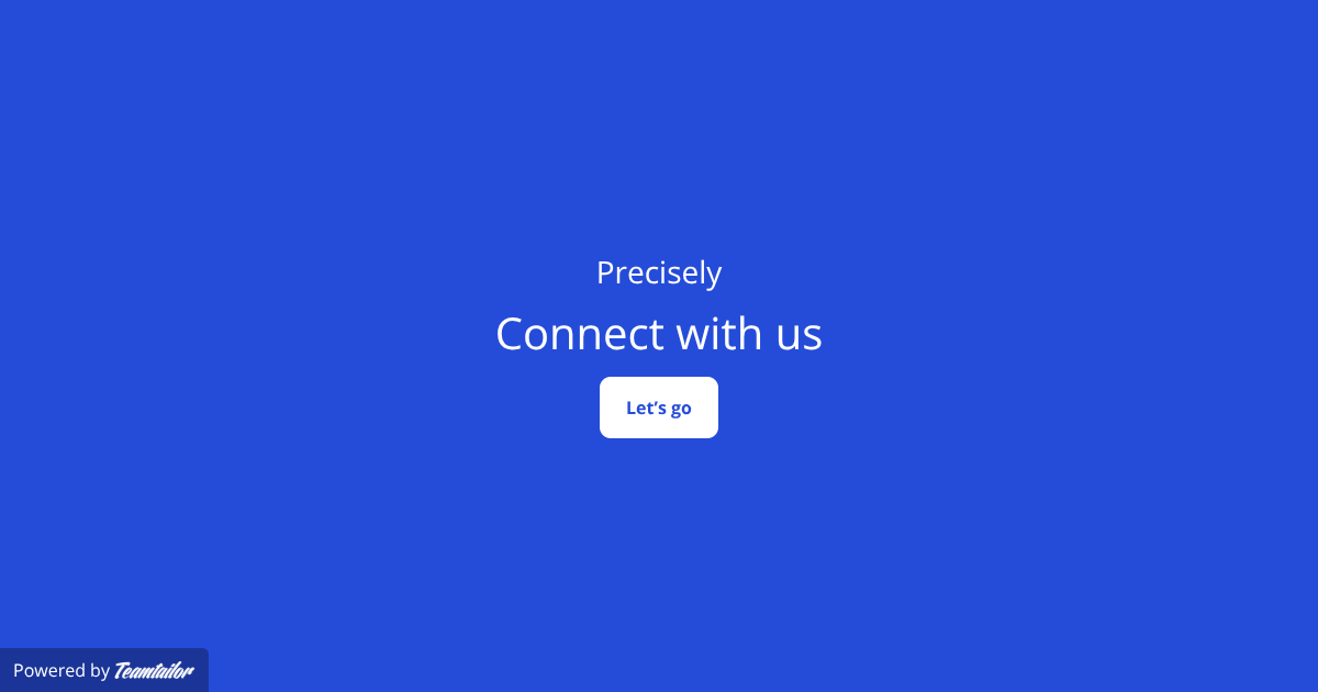 Precisely – Connect
