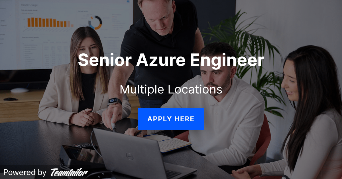 Senior Azure Engineer - Ekco