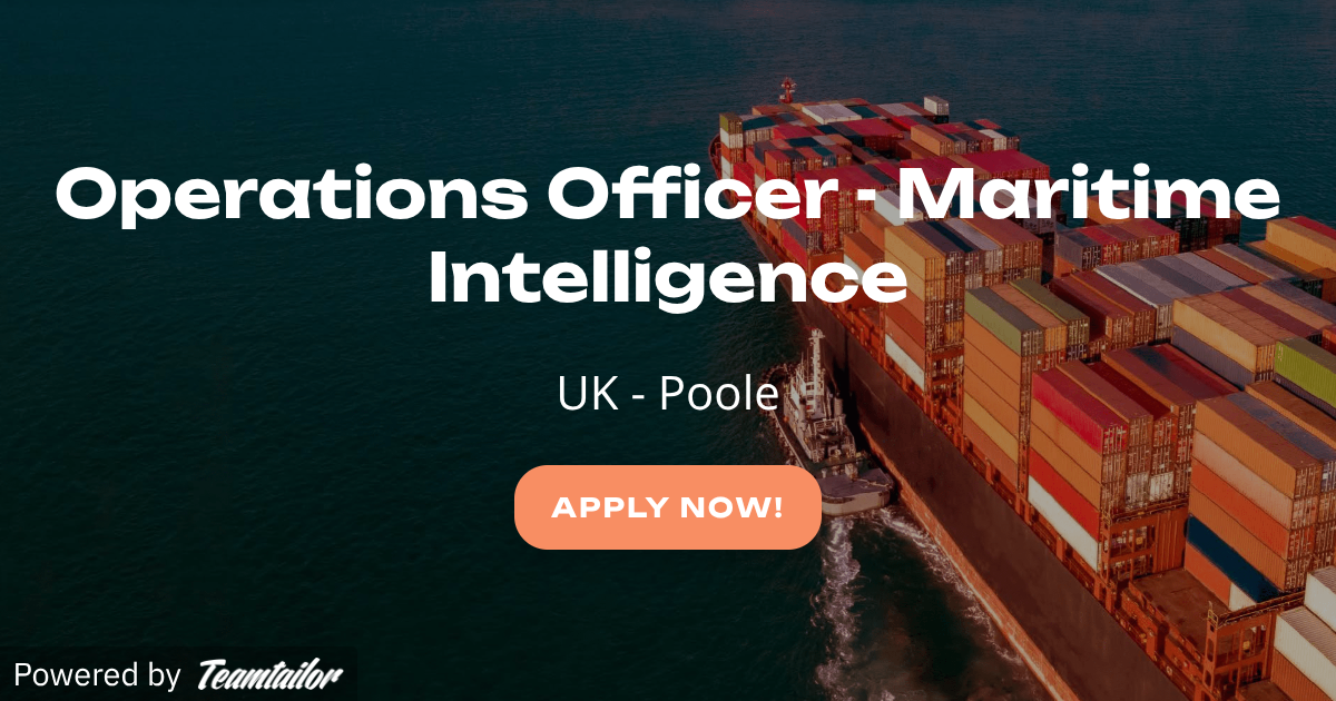 Operations Officer - Maritime Intelligence - Pole Star Global