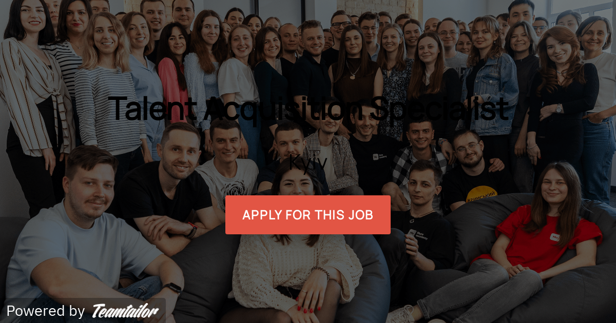 Talent Acquisition Specialist Mate academy